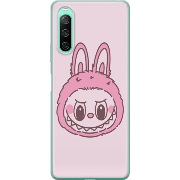 Sony Xperia 10 IV Läpinäkyvä kuori Labubu Eläinradan Bunny-versio