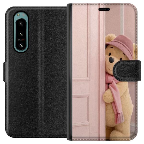 Sony Xperia 5 IV Lompakkokotelo Nalle Puh Disney Motiivi Piirrossarja Klassinen Suosittu Lasten Motiivi Disneyhahmo Ikoninen Hahmo