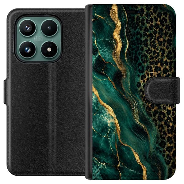 Kompatibelt Plånboksfodral till Xiaomi 17 Emerald Wild grön