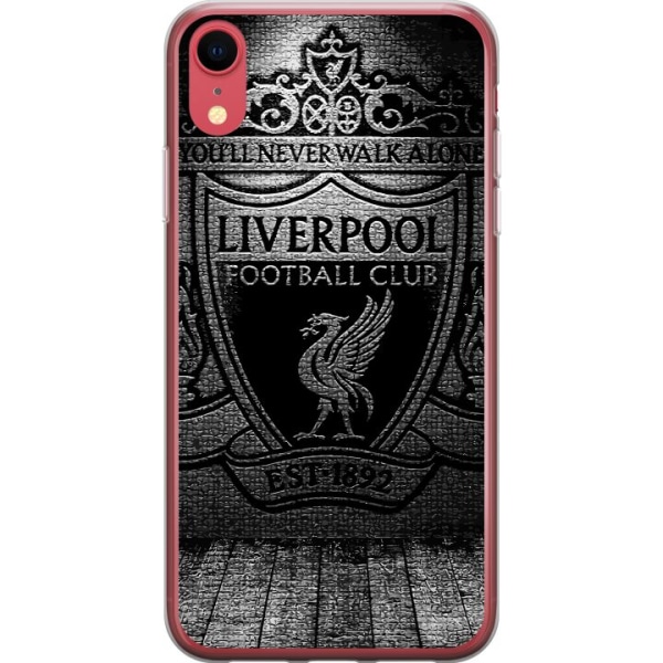 Apple iPhone XR Läpinäkyvä kuori Liverpool FC
