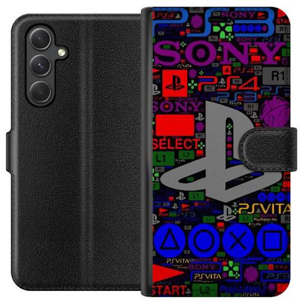 Samsung Galaxy A15 5G Lompakkokotelo Playstation