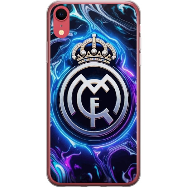 Apple iPhone XR Genomskinligt Skal Real Madrid