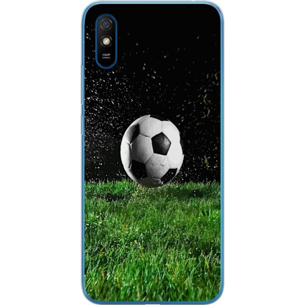 Xiaomi Redmi 9A Gennemsigtig cover Fodbold Handling