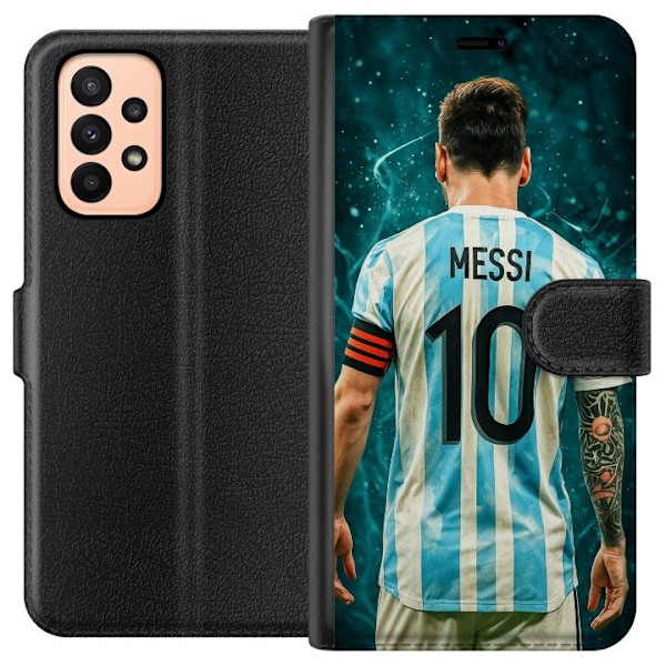 Samsung Galaxy A23 Tegnebogsetui Messi