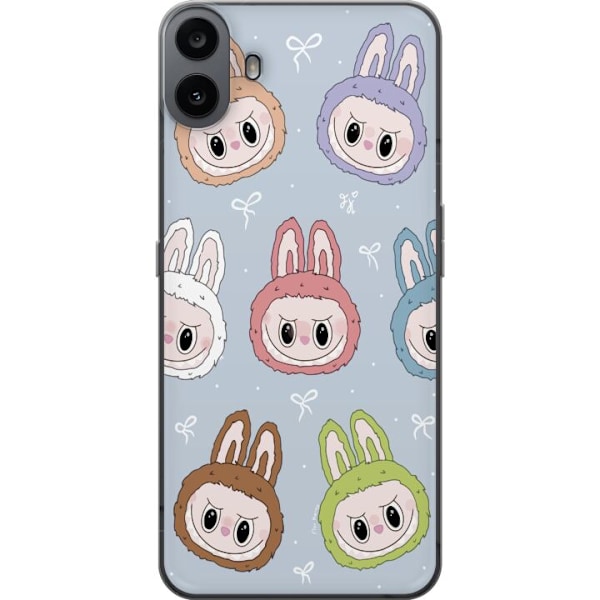 Nothing CMF Phone 1 Genomskinligt Skal Labubu Star Pattern –
