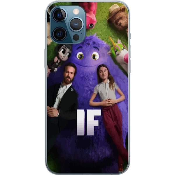 Apple iPhone 12 Pro Max Läpinäkyvä kuori IF: Låtsaskompisa