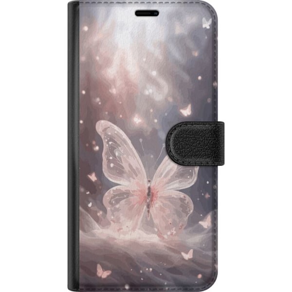 Xiaomi Redmi 10C Tegnebogsetui Sommerfugl