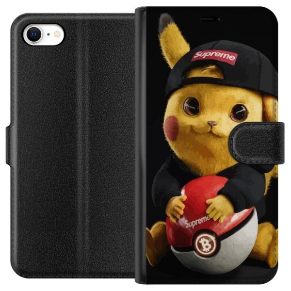Apple iPhone 6s Tegnebogsetui Pikachu Supreme