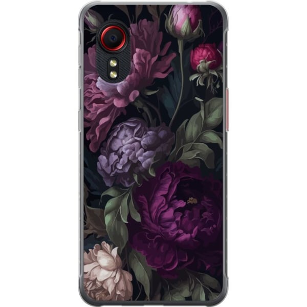 Samsung Galaxy Xcover 5 Gennemsigtig cover Blomster