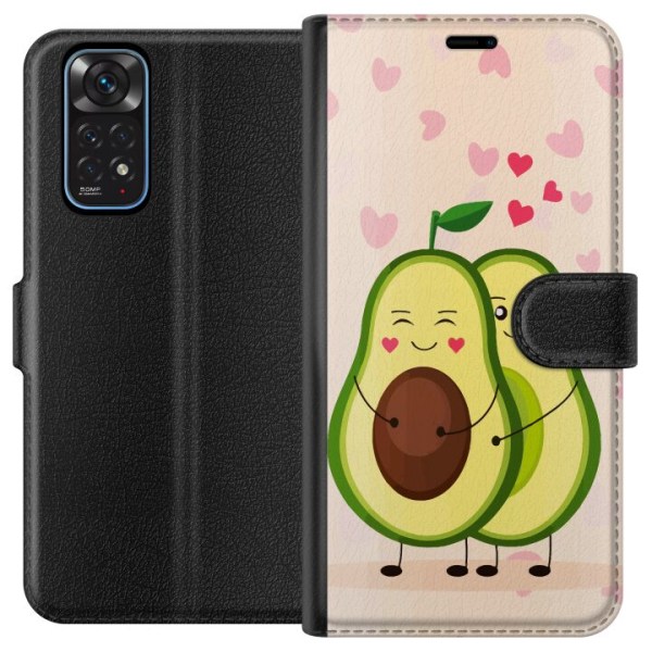Xiaomi Redmi Note 11 Lommeboketui Avokado Kjærlighet