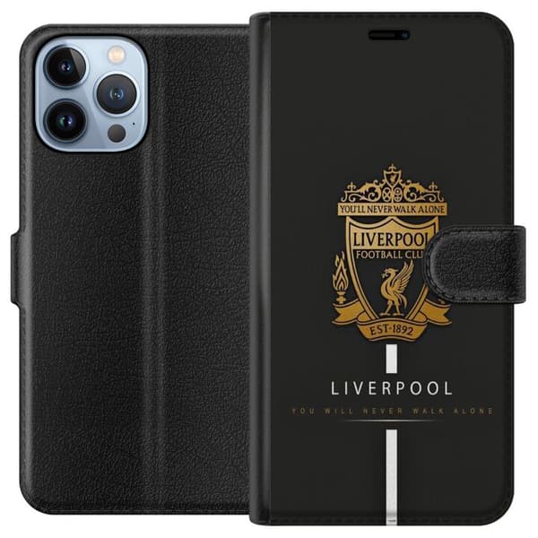 Yhteensopiva Lompakkokotelo Apple iPhone 13 Pro Max Liverpool L.F.C.