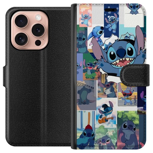 Apple iPhone 16 Pro Lompakkokotelo Stitch