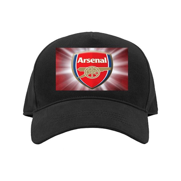 Lippis Lapsille | Mukava Säädettävä Lasten Lippis Arsenal musta Lapsi