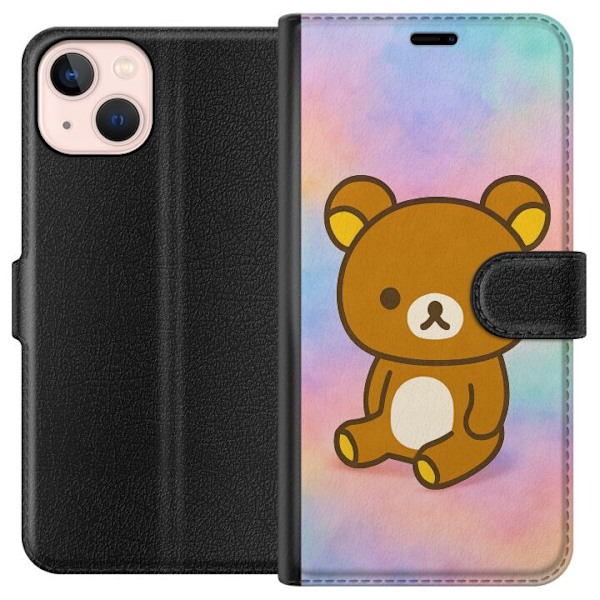 Apple iPhone 13 mini Lommeboketui Kawaii Sanrio Rilakkuma