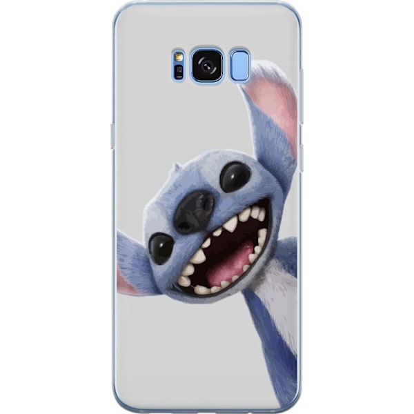 Samsung Galaxy S8 Gjennomsiktig deksel Stitch i Fart - Kawaii