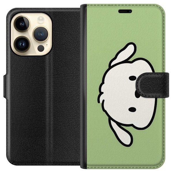 Apple iPhone 14 Pro Lommeboketui Snoopy Flip