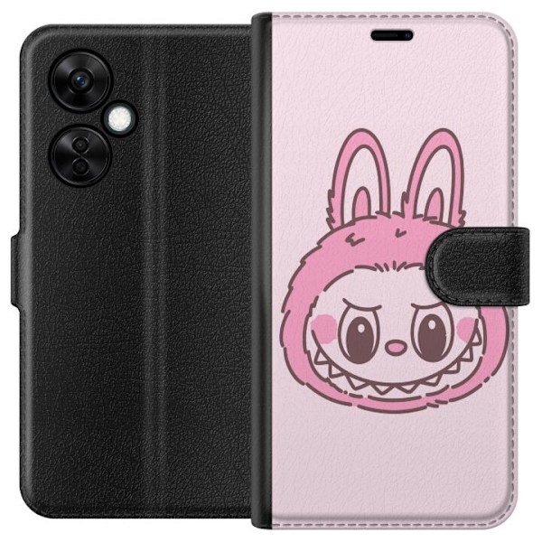 OnePlus Nord CE3 Lompakkokotelo Labubu Eläinradan Bunny-versi