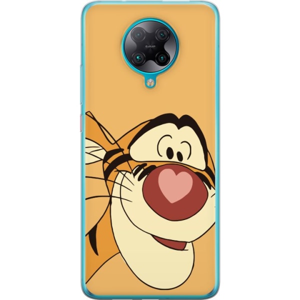 Xiaomi Poco F2 Pro Gennemsigtig cover Tiger