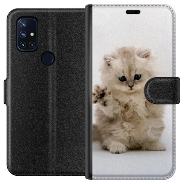 OnePlus Nord N10 5G Lommeboketui Katt