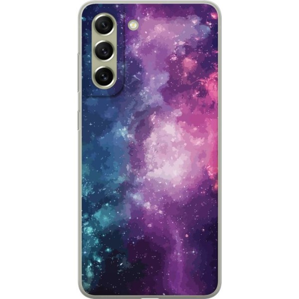 Samsung Galaxy S21 FE 5G Genomskinligt Skal Nebula