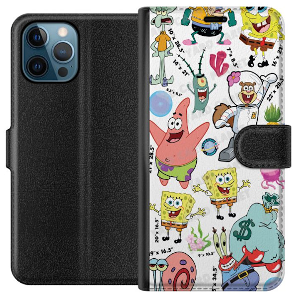 Apple iPhone 12 Pro Lommeboketui SpongeBob SquarePants