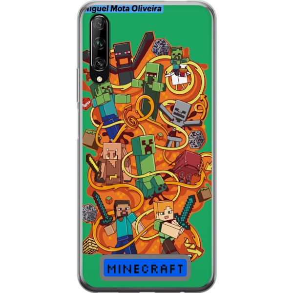 Huawei P smart Pro 2019 Gjennomsiktig deksel Minecraft