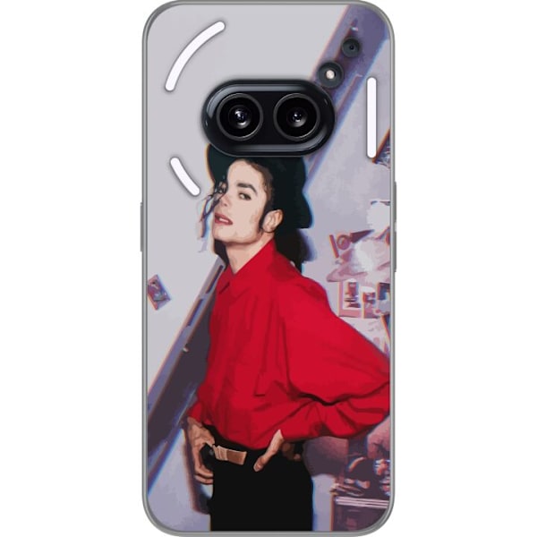 Nothing Phone (2a) Genomskinligt Skal Michael Jackson