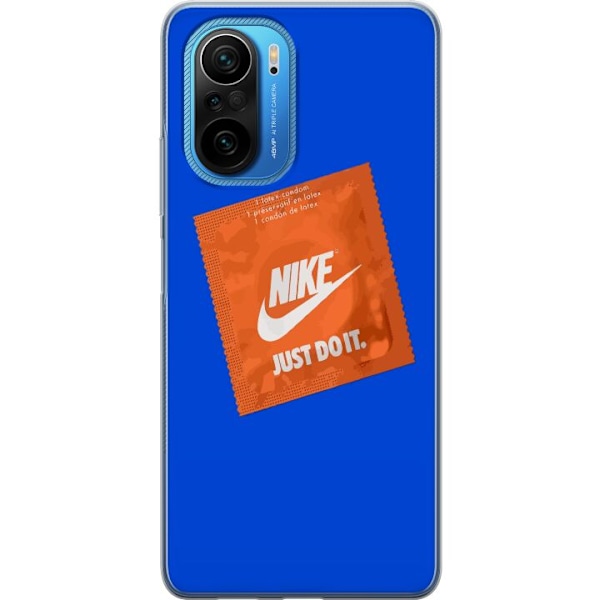 Xiaomi Poco F3 Genomskinligt Skal Nike