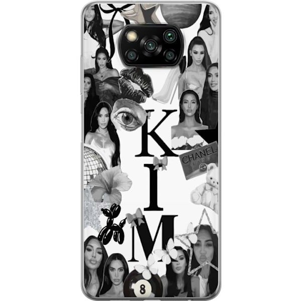 Xiaomi Poco X3 NFC Läpinäkyvä kuori Kim Kardashian – Aesthetic Look 2025