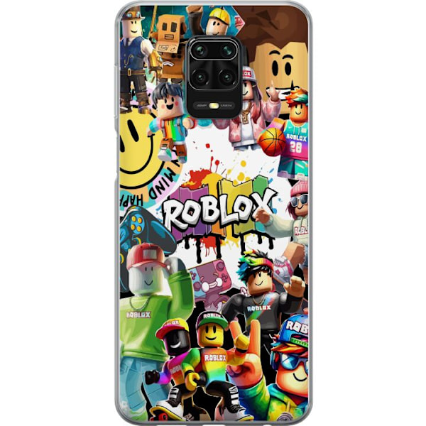 Xiaomi Redmi Note 9S Gennemsigtig cover Roblox