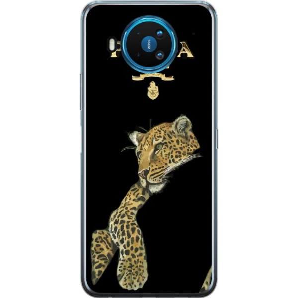 Nokia 8.3 5G Gennemsigtig cover Prada Leopard