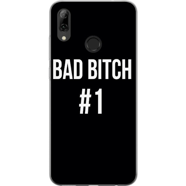 Huawei P smart 2019 Gennemsigtig cover Bad Bitch #1