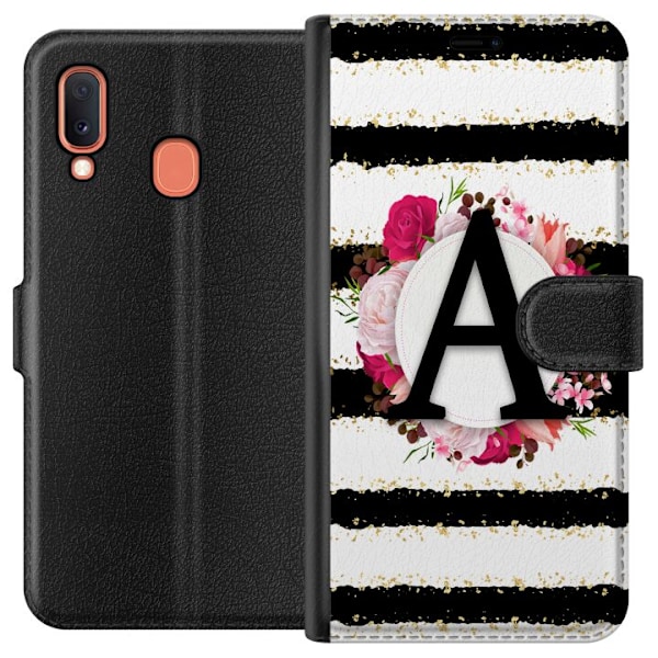 Samsung Galaxy A20e Lompakkokotelo A