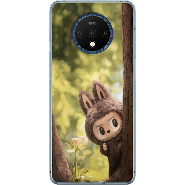OnePlus 7T Läpinäkyvä kuori Labubu Graffiti Vibes – Katutaide hirviömuodossa