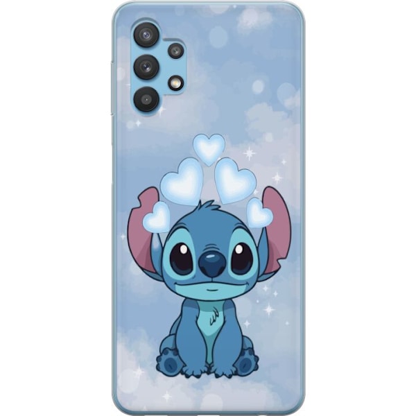 Samsung Galaxy A32 5G Genomskinligt Skal Stitch Hoppande Gläd