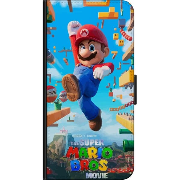 Kompatibel Tegnebogsetui til Samsung Galaxy A20s Super Mario Bros