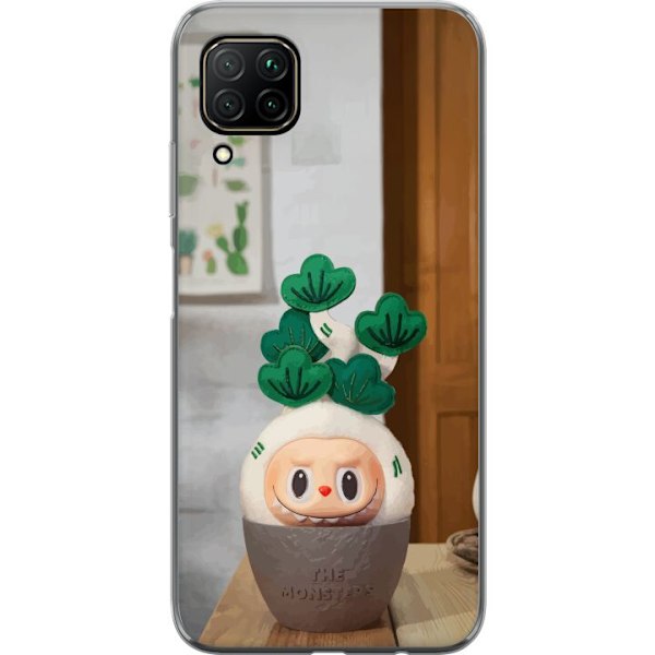 Huawei P40 lite Genomskinligt Skal THE MONSTERS Naughty Plants