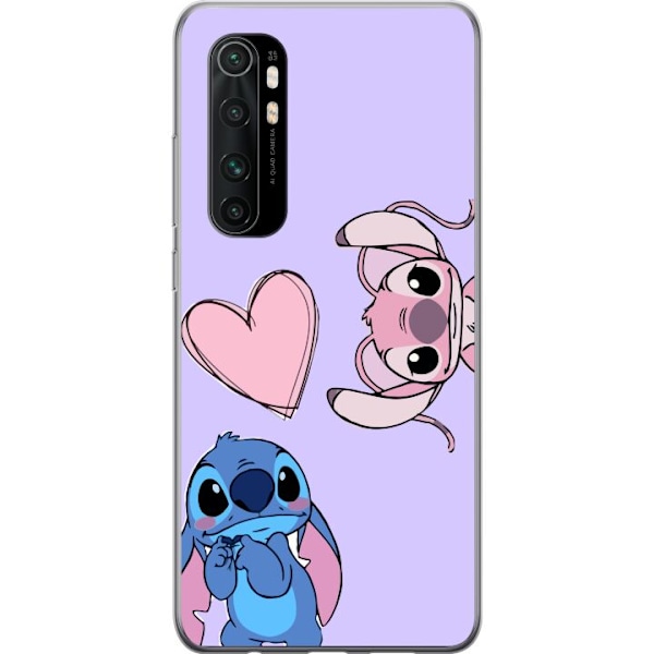 Xiaomi Mi Note 10 Lite Läpinäkyvä kuori Stitch Mode