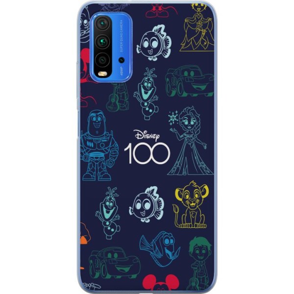Xiaomi Redmi Note 9 4G Gennemsigtig cover Disney 100
