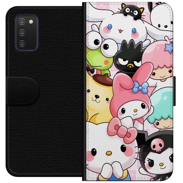 Samsung Galaxy A03s Tegnebogsetui Kawaii Sanrio Crew