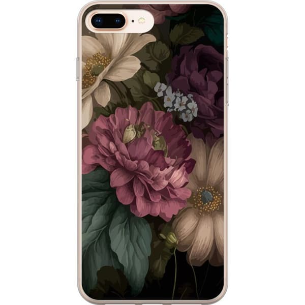 Kompatibel Mobilcover til Apple iPhone 8 Plus Blomster