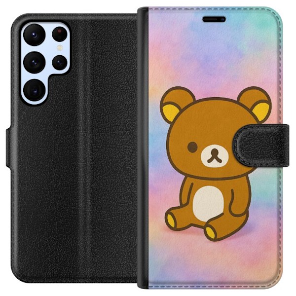 Samsung Galaxy S24 Ultra Tegnebogsetui Kawaii Sanrio Rilakkuma