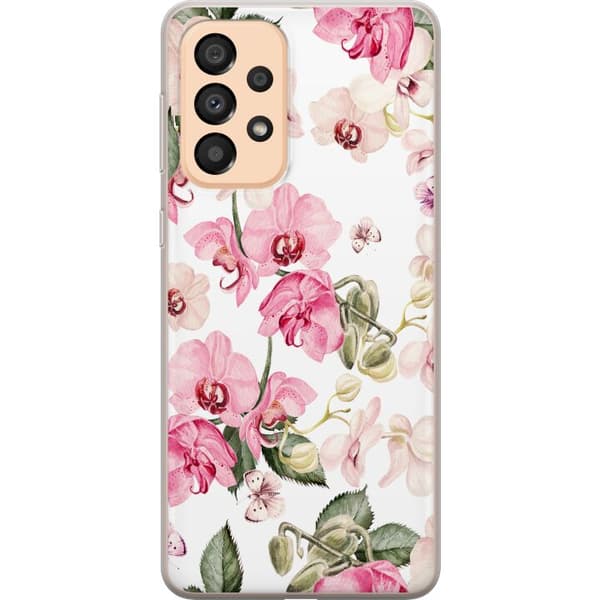 Kompatibelt Mobilskal till Samsung Galaxy A33 5G Blommor