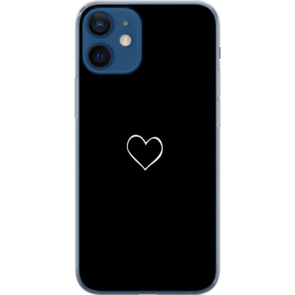 Apple iPhone 12  Gjennomsiktig deksel Hjerte