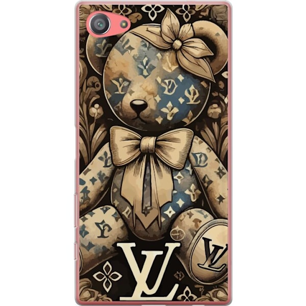 Sony Xperia Z5 Compact Genomskinligt Skal Teddy Vuitton