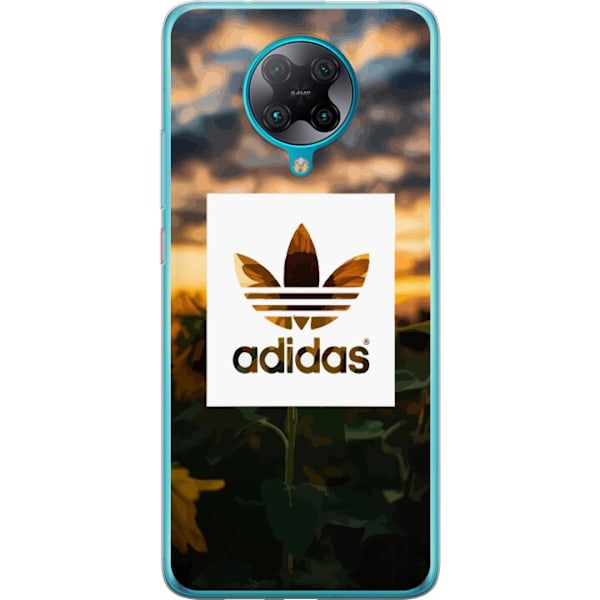 Xiaomi Poco F2 Pro Genomskinligt Skal Adidas