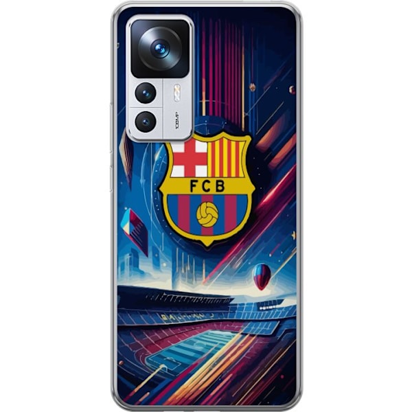 Xiaomi 12T Gjennomsiktig deksel FC Barcelona