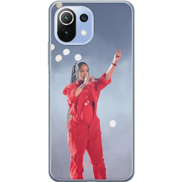 Xiaomi Mi 11 Lite Läpinäkyvä kuori Rihanna – Trendsetting