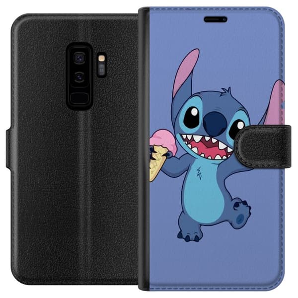 Kompatibelt Lommeboketui til Samsung Galaxy S9+ Glad Stitch