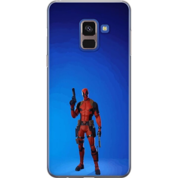 Samsung Galaxy A8 (2018) Läpinäkyvä kuori Fortnite - Spider